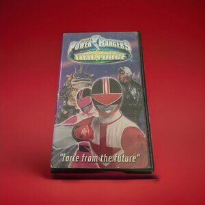 Power Rangers Time Force: Force From The Future VHS 2001 Hard Clamshell Tape